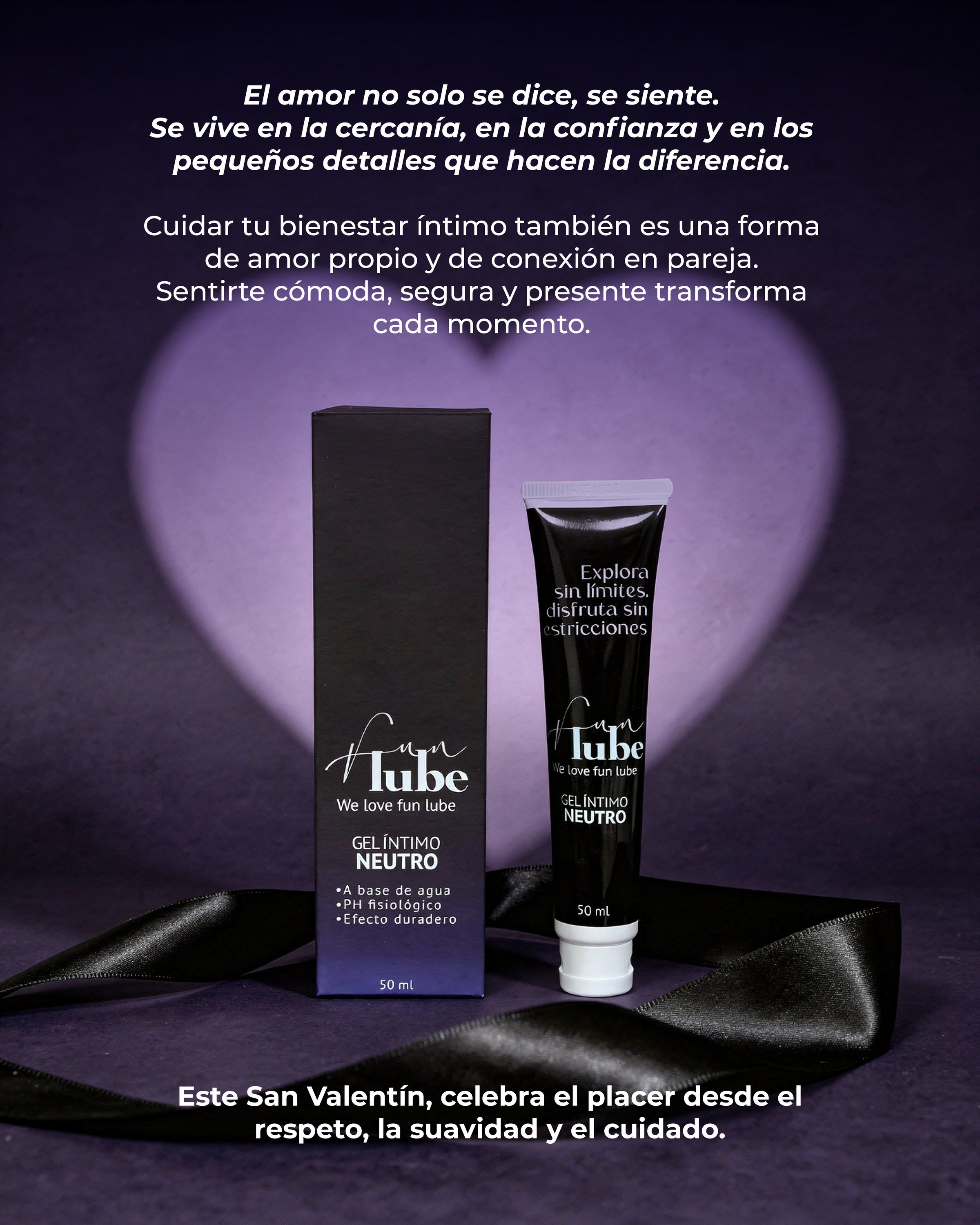 Post de San Valentín: gel neutro ante un corazón de luz.
