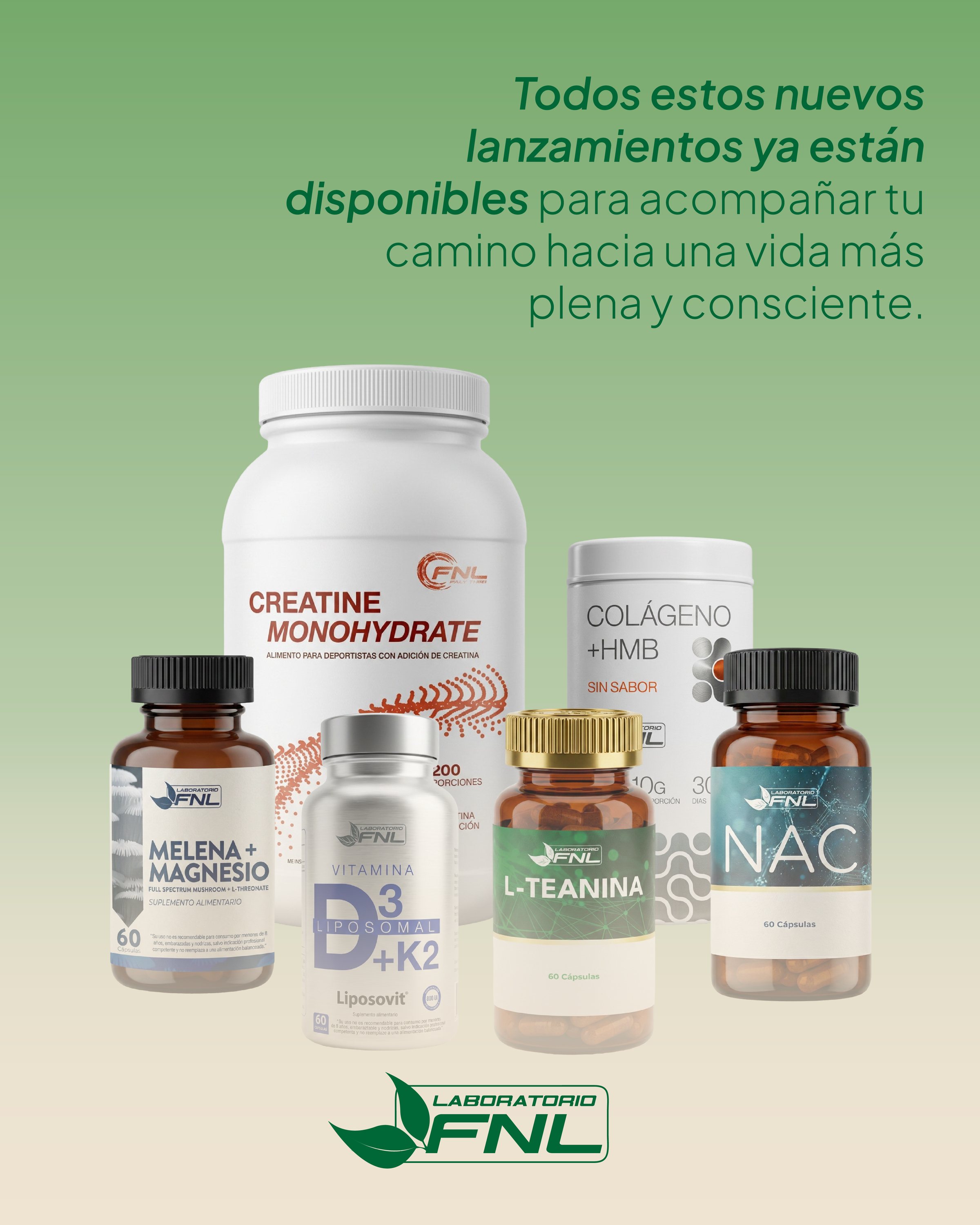 Cierre del carrusel de lanzamientos con toda la línea nueva de Laboratorio FNL.