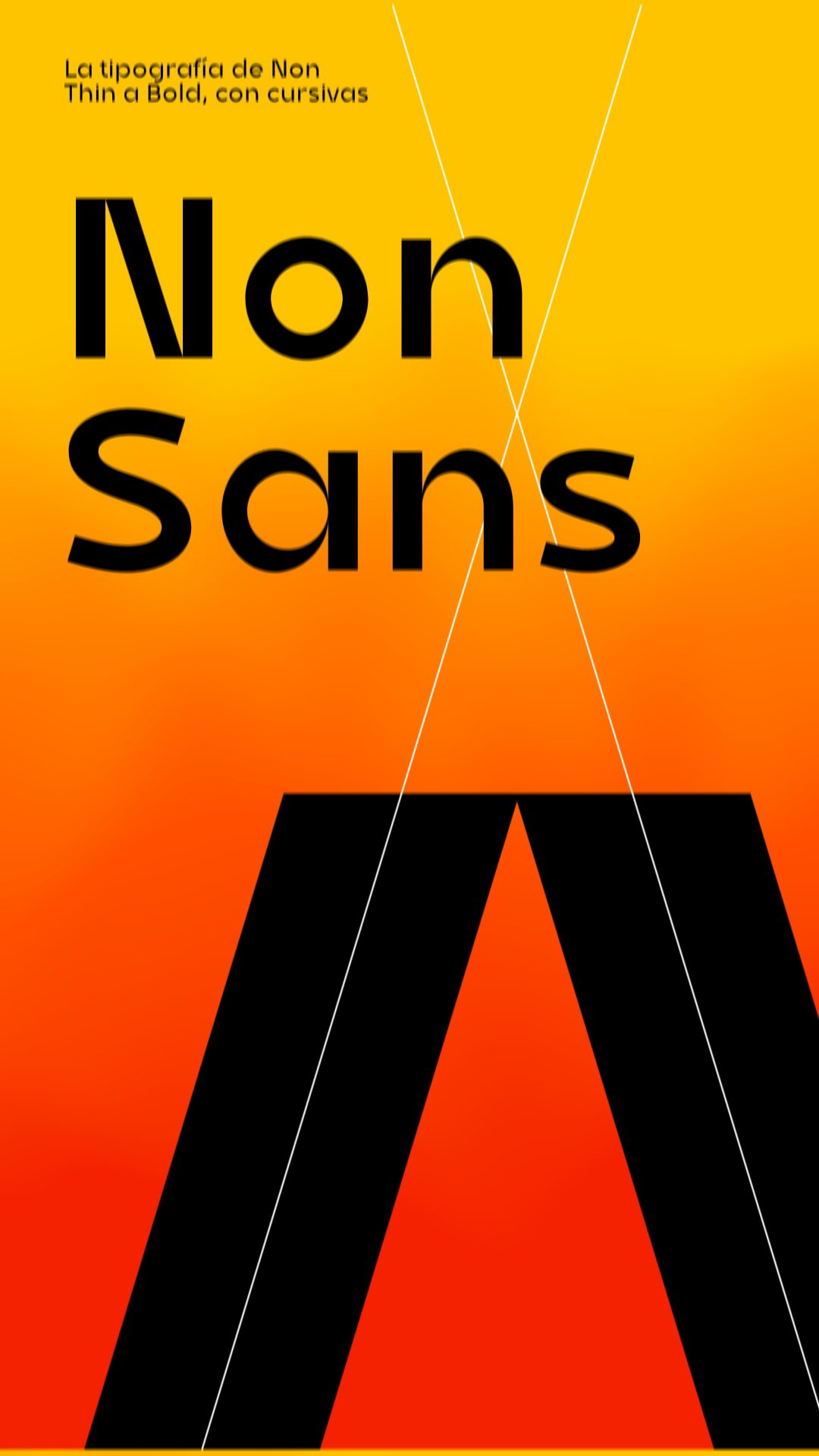 Non Sans: un círculo y una recta